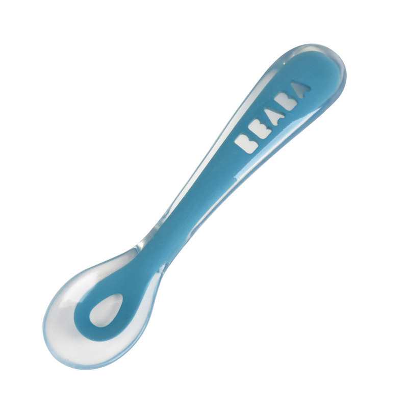 Coffret repas compartimenté 2 pièces bleu Beaba