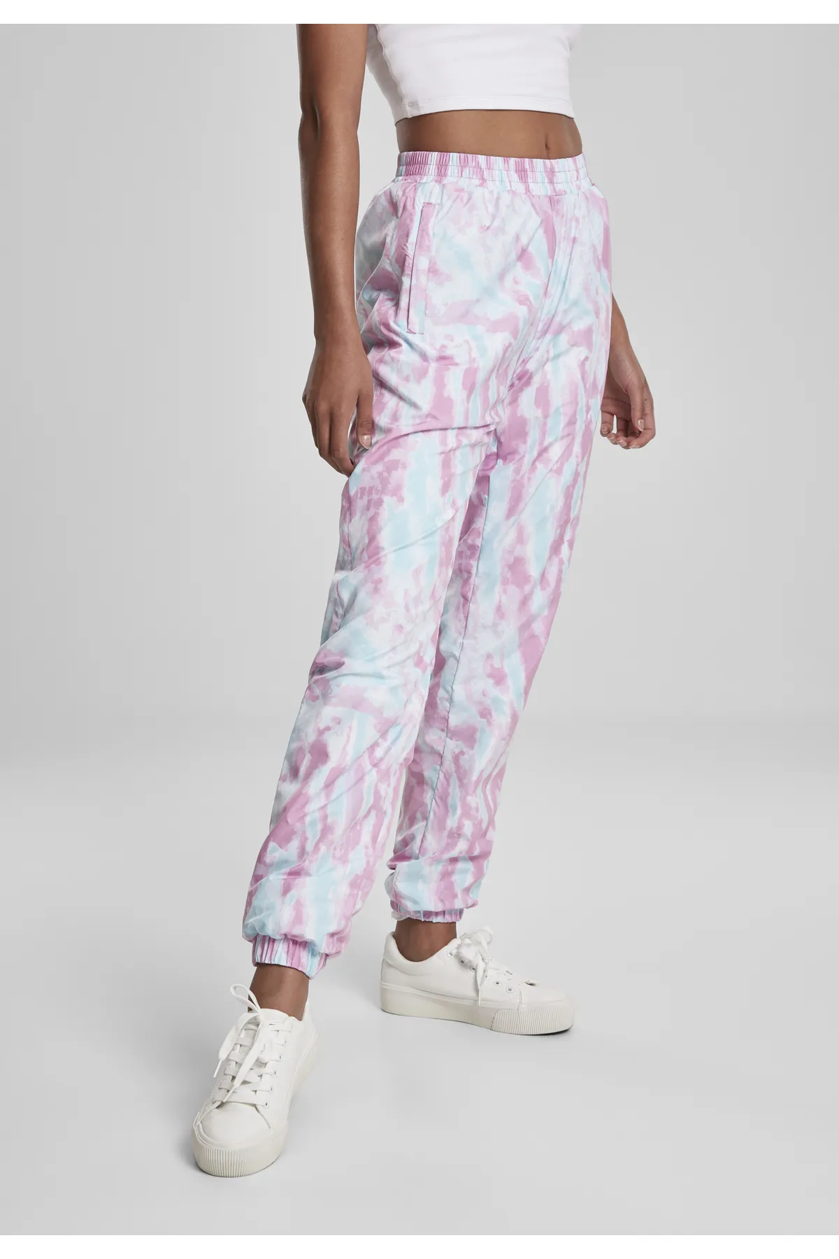 Urban Classics  Damen Ladies Tie Dye Track Pants