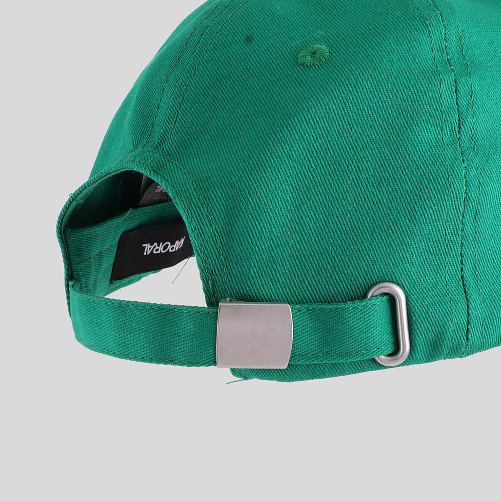 MERI   Casquette verte homme 100% coton