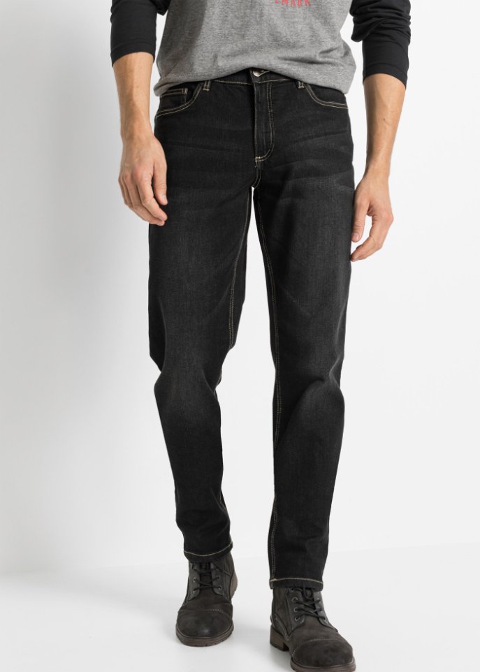 Regular Fit Stretch-Jeans, Tapered