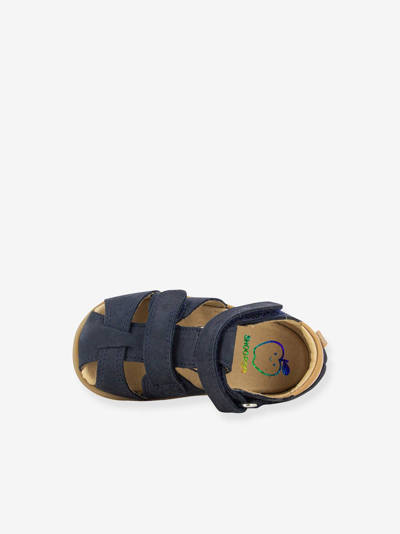 Shoo-Pom Kinder Klett-Sandalen PIKA SCRATCH SHOO POM - camelfarben