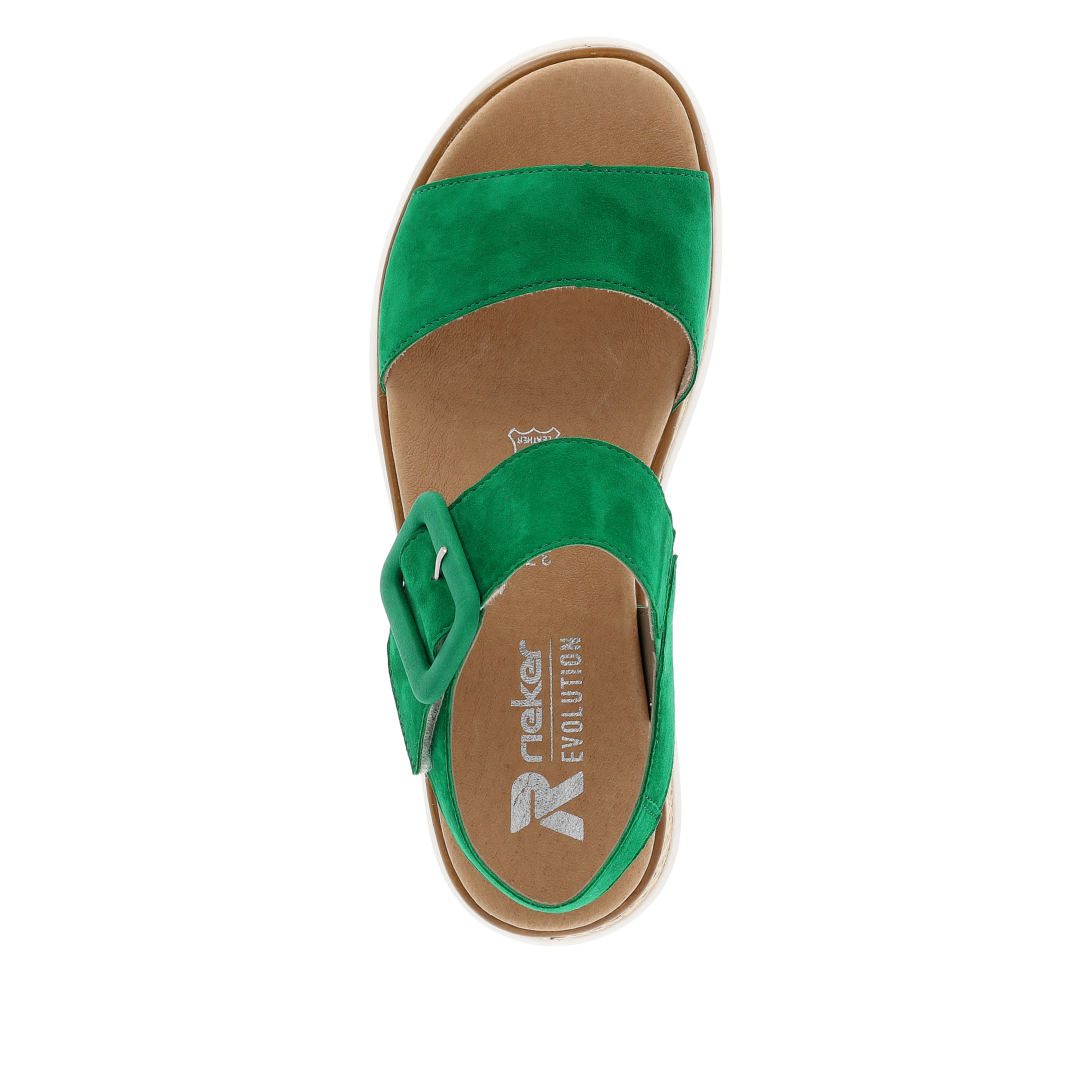 Rieker Damen Riemchensandalen smaragd green