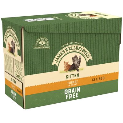 James Wellbeloved Kitten Grain Free Truthahn