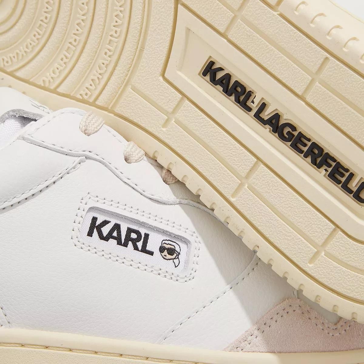 LAGERFELD Sneaker weiss Low-Top Sneaker