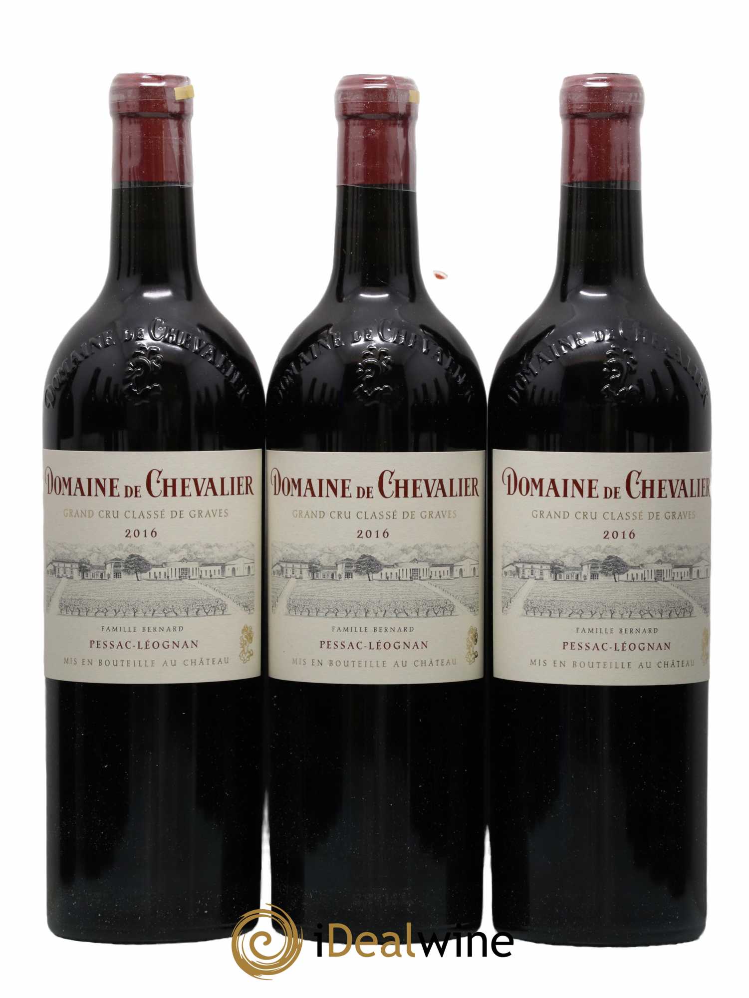 Domaine de Chevalier Cru Classé de Graves  2016 - Lot de 12 Bouteilles