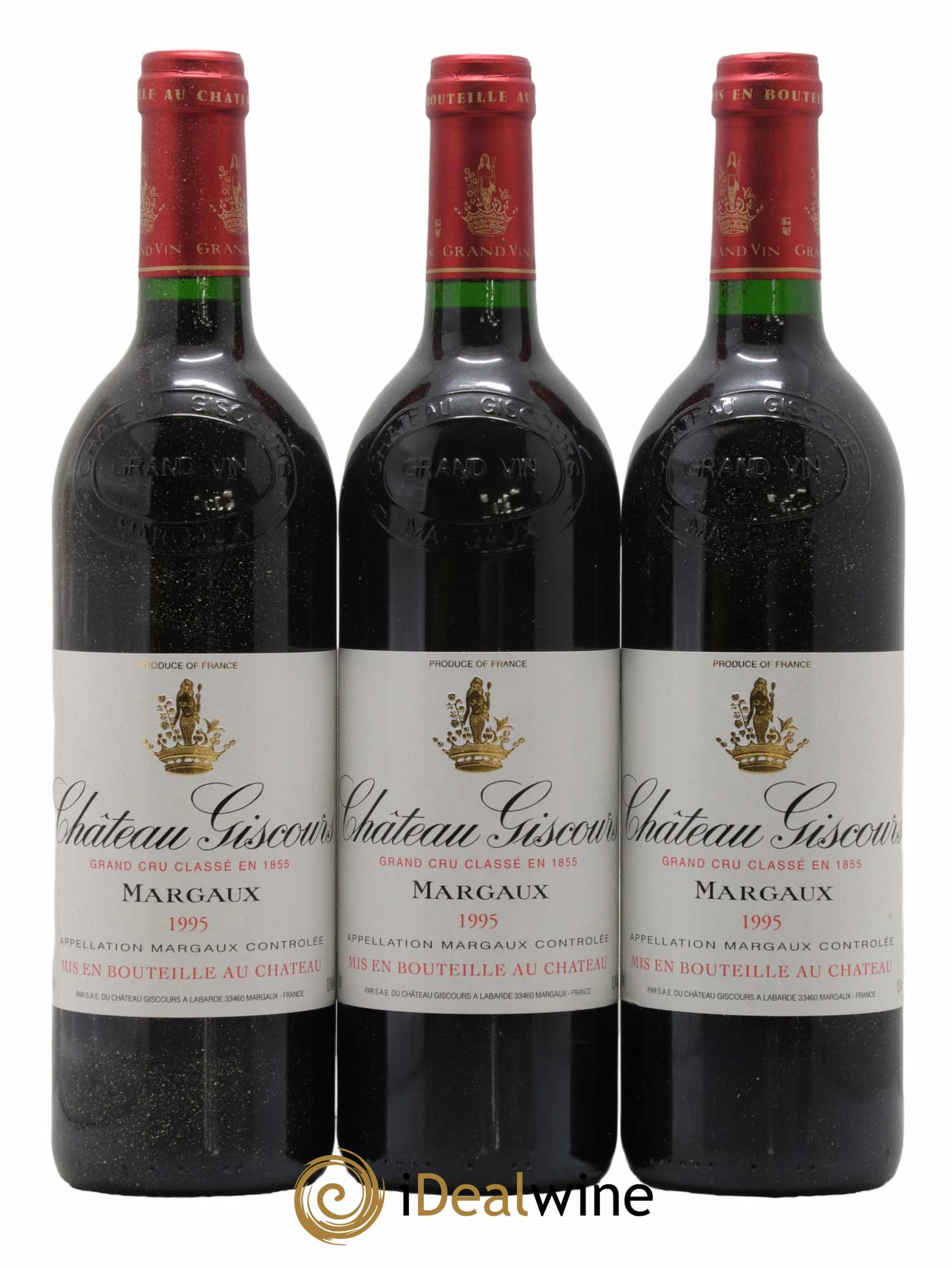 Château Giscours 3ème Grand Cru Classé  1995 - Lot de 12 Bouteilles
