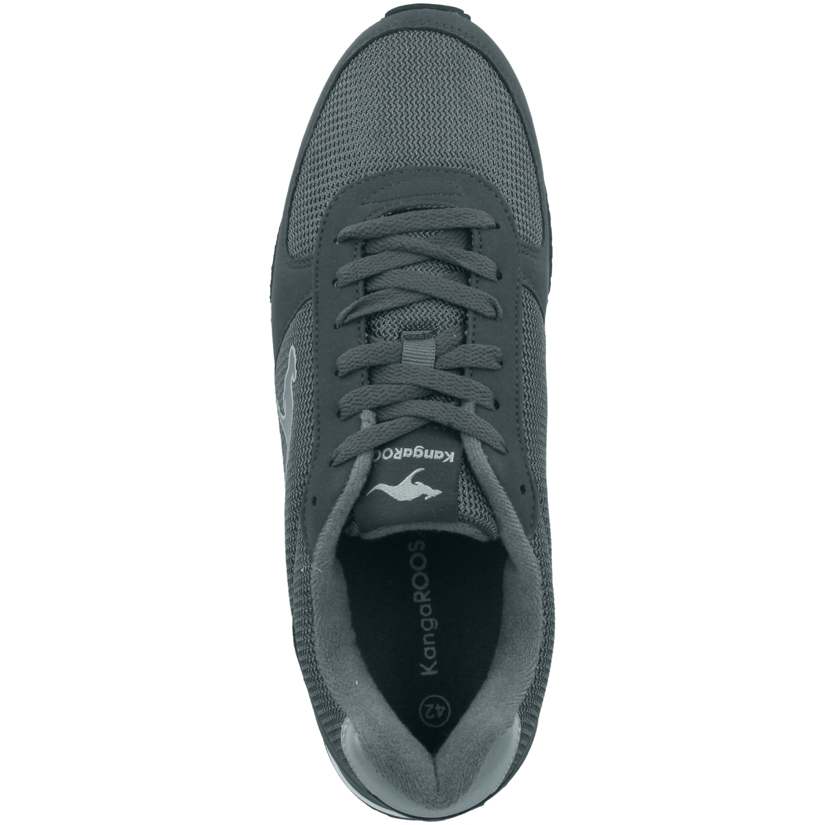 Kangaroos Retro Racer Sneaker Low grau
