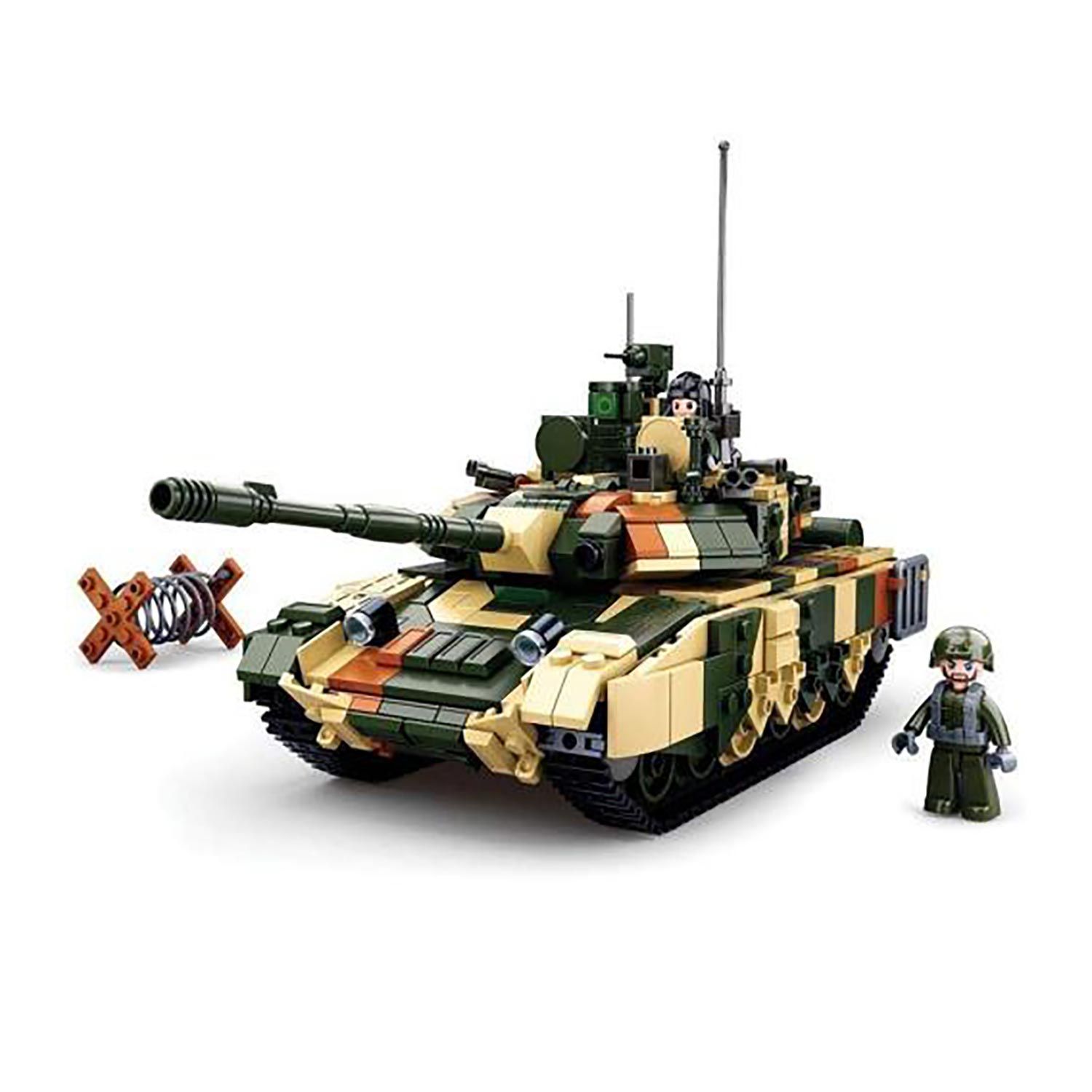 Schwerer Kampfpanzer - Bausteine Set M38-B0756