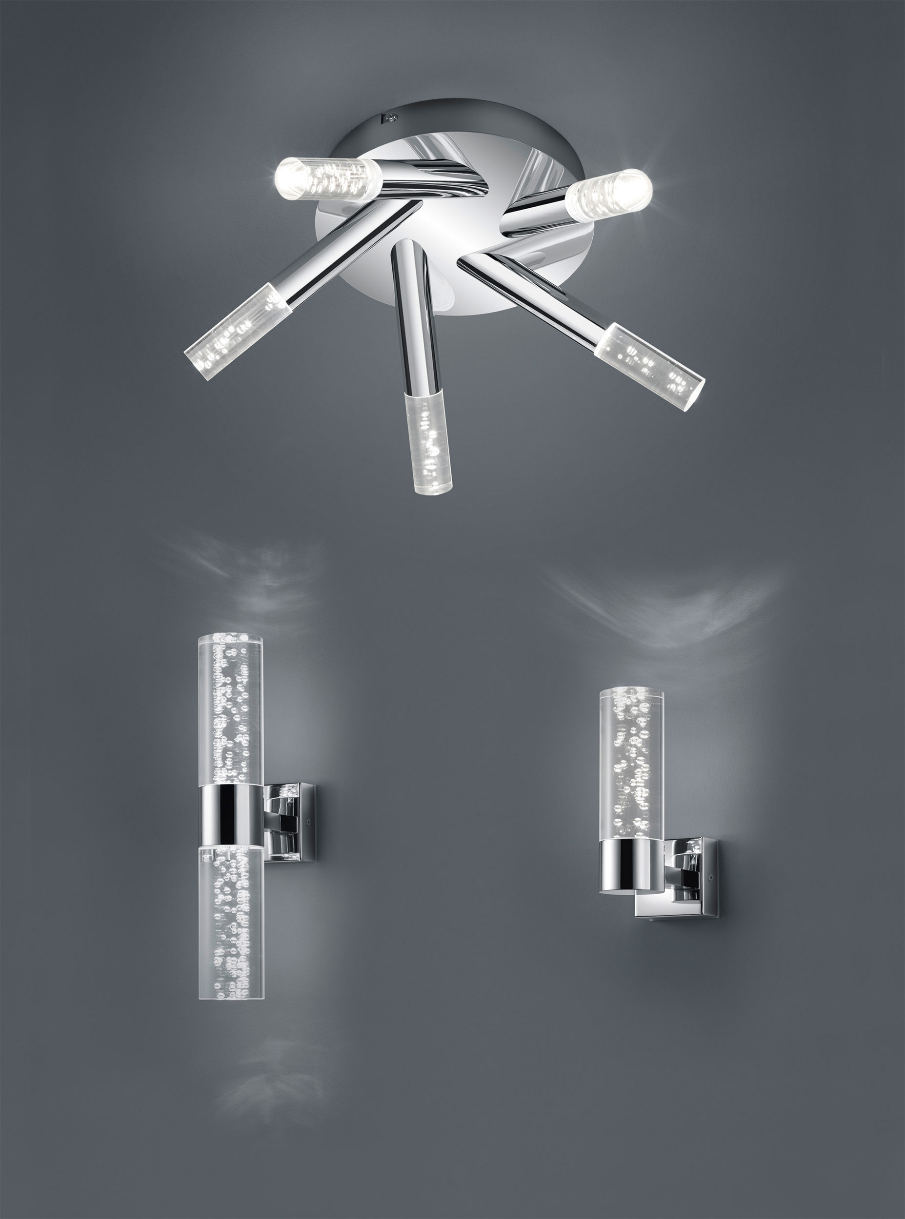 Trio LeuchtenLED-Wandleuchte 2flg
