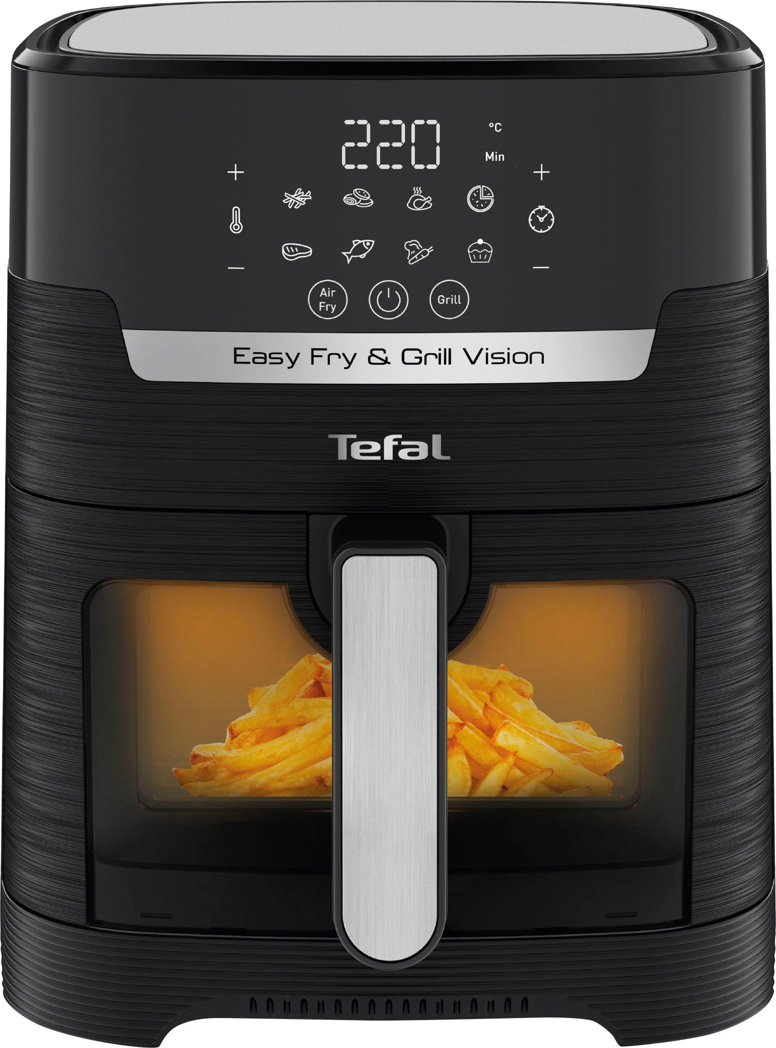 Tefal Heißluftfritteuse EY5068 Easy Fry & Grill Vision, 1550 W