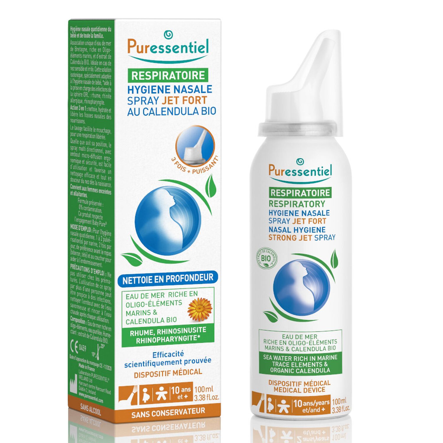 Puressentiel Respiratoire Spray Hygiène Nasale 