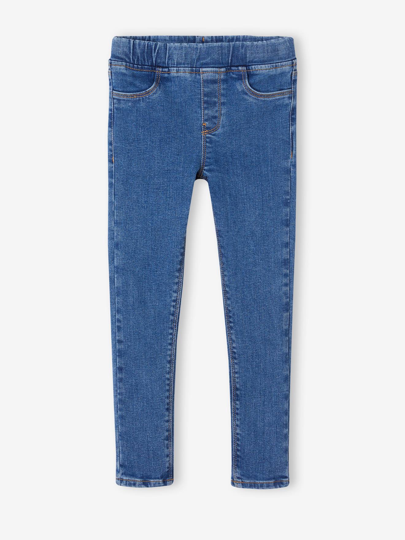 Vertbaudet Mädchen Jeggings BASIC Oeko-Tex - grau