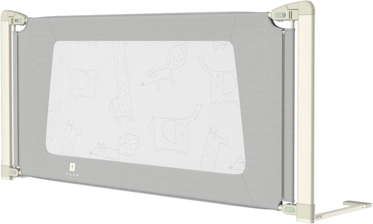 Costway 150/180/200 cm Bettgitter höhenverstellbar