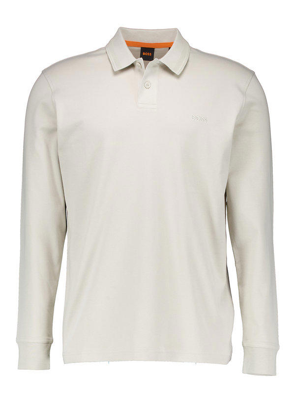BOSS Orange, Polo-Shirt, Slim Fit, Baumwoll-Jersey, beige