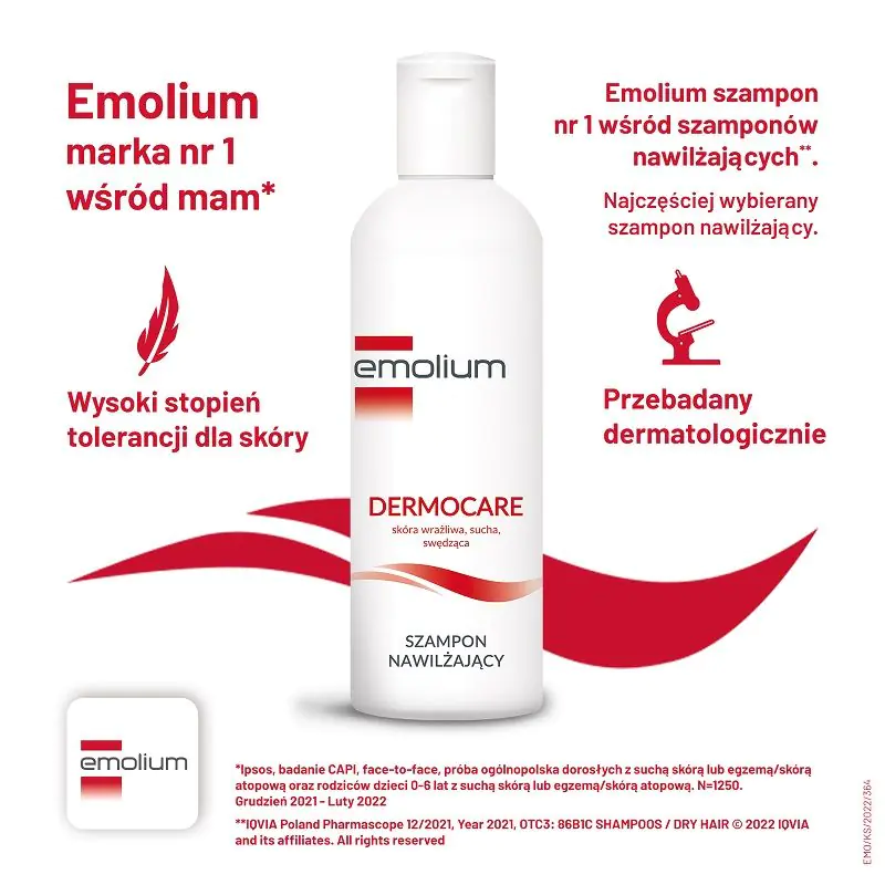 Emolium Dermocare hidratantni šampon