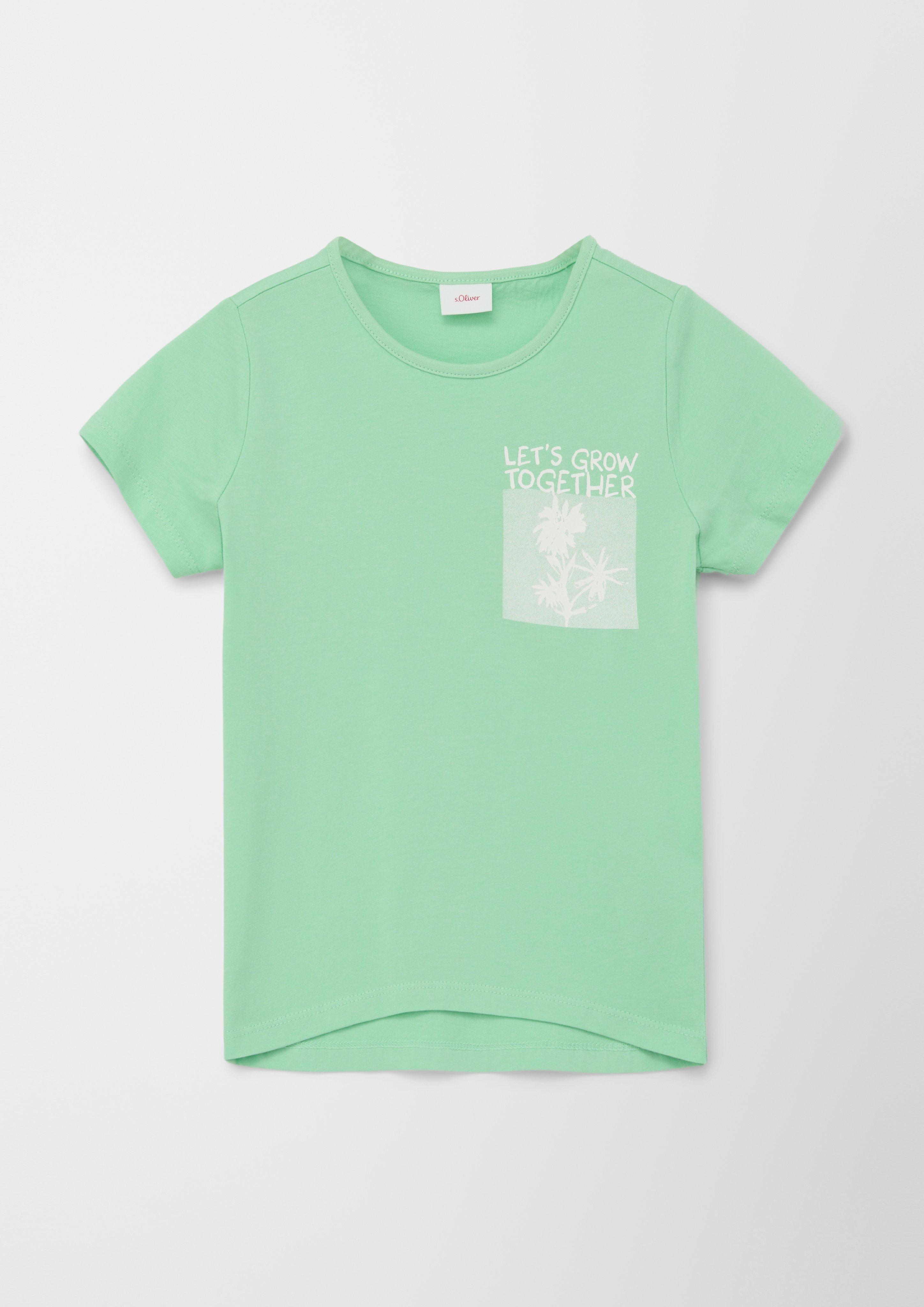 T-Shirt mit Frontprint  2127412-7300