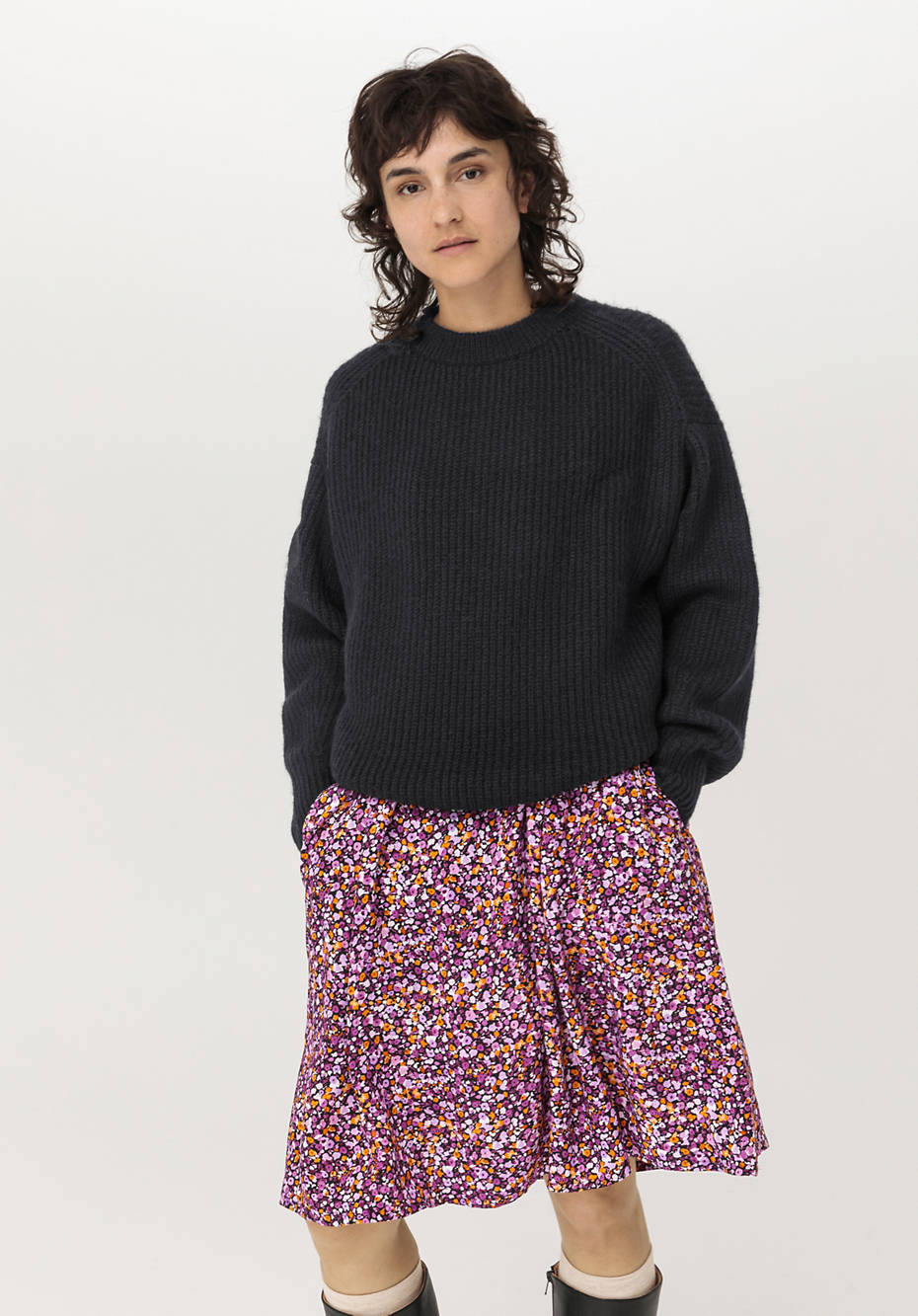 Pullover aus reinem Baby-Alpaka