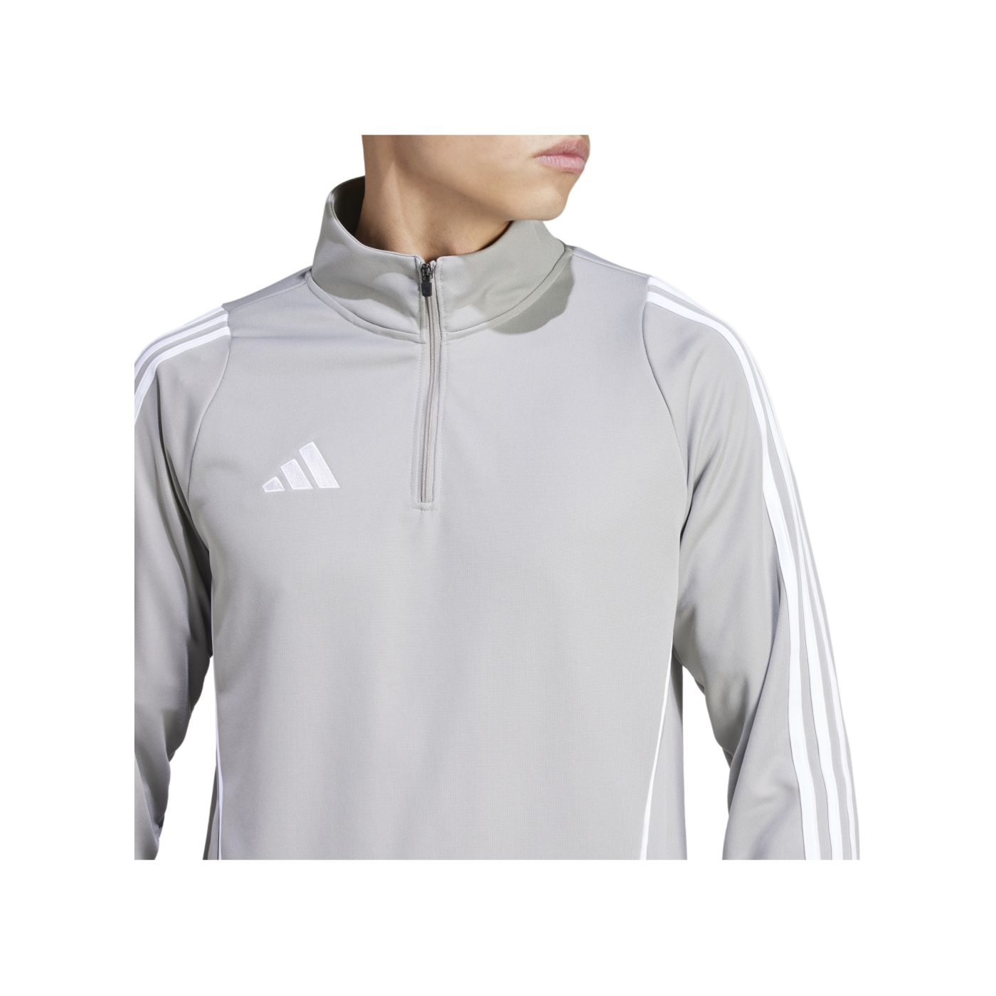 adidas Tiro 24 Trainingstop Grau Weiss