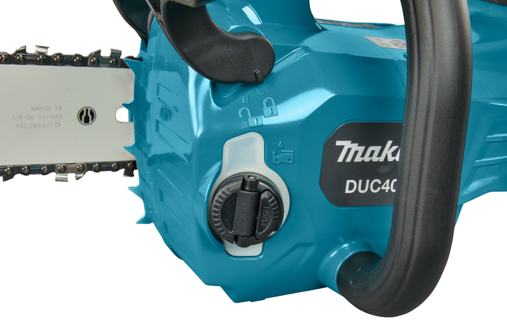 Makita DUC406Z 2 x 18 volt motorsåg med topphandtag 40 cm exkl. batteri och laddare