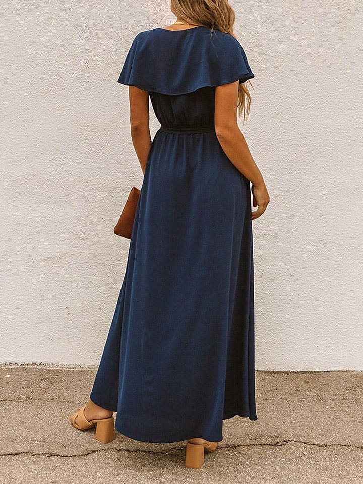 Milan Kiss Kleid in Dunkelblau günstig kaufen S