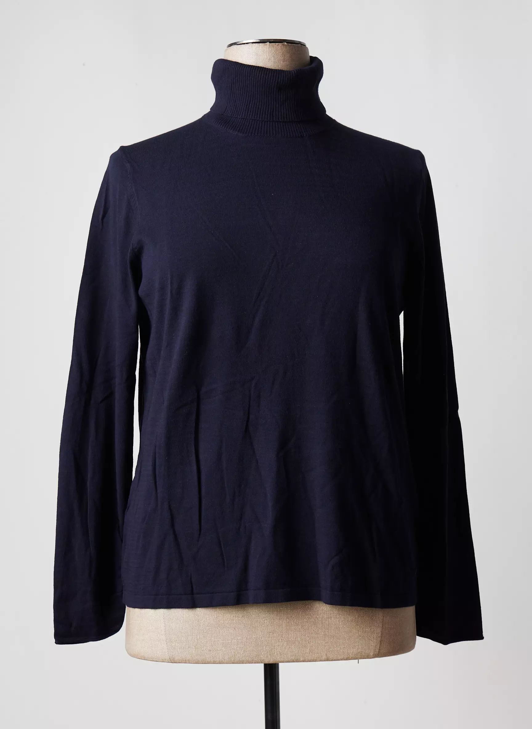 Olsen Cols Roules Femme couleur bleu