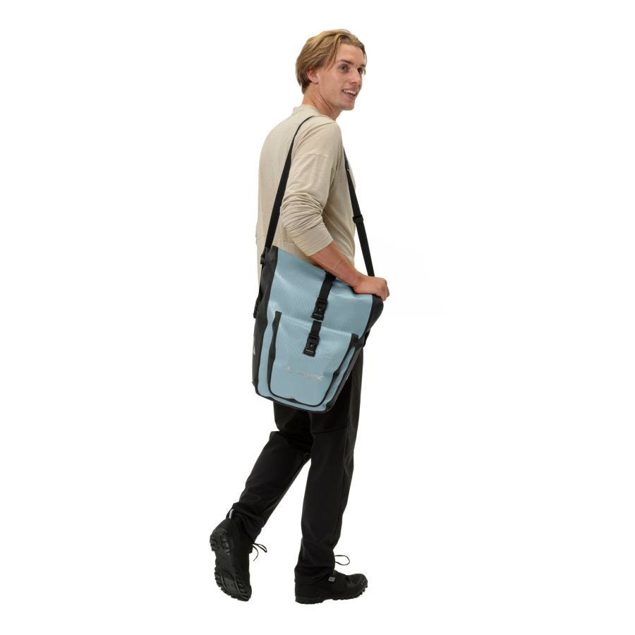 Aqua Back Plus Single Fahrradtasche, recyceltes Hauptmaterial