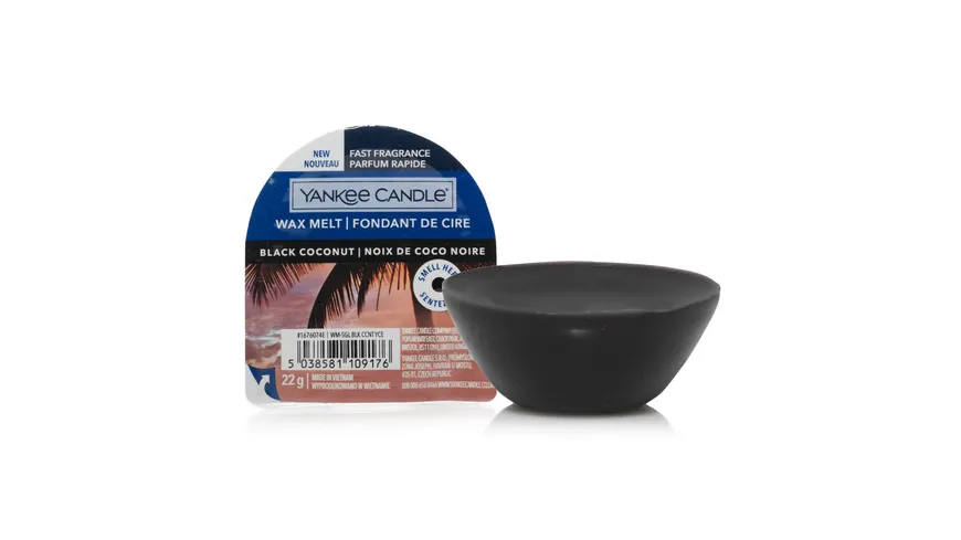 Yankee Candle Wax Melt Black Coconut