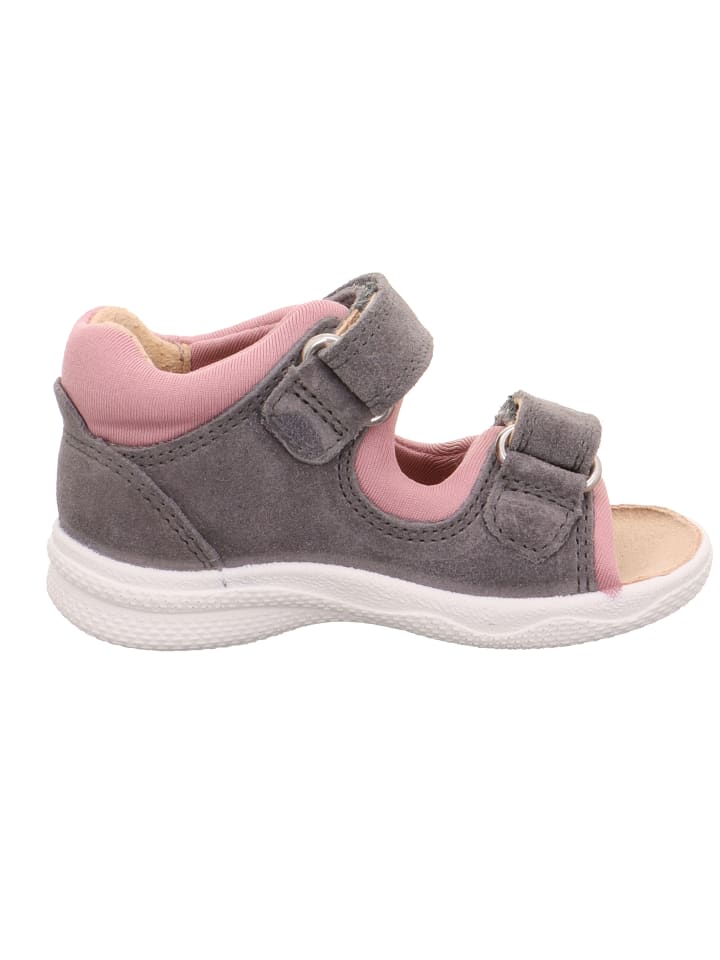 superfit Lauflernsandale POLLY in Grau/Rosa günstig kaufen