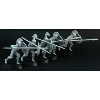 Female Hoplites 1/4 (28 mm) (5)