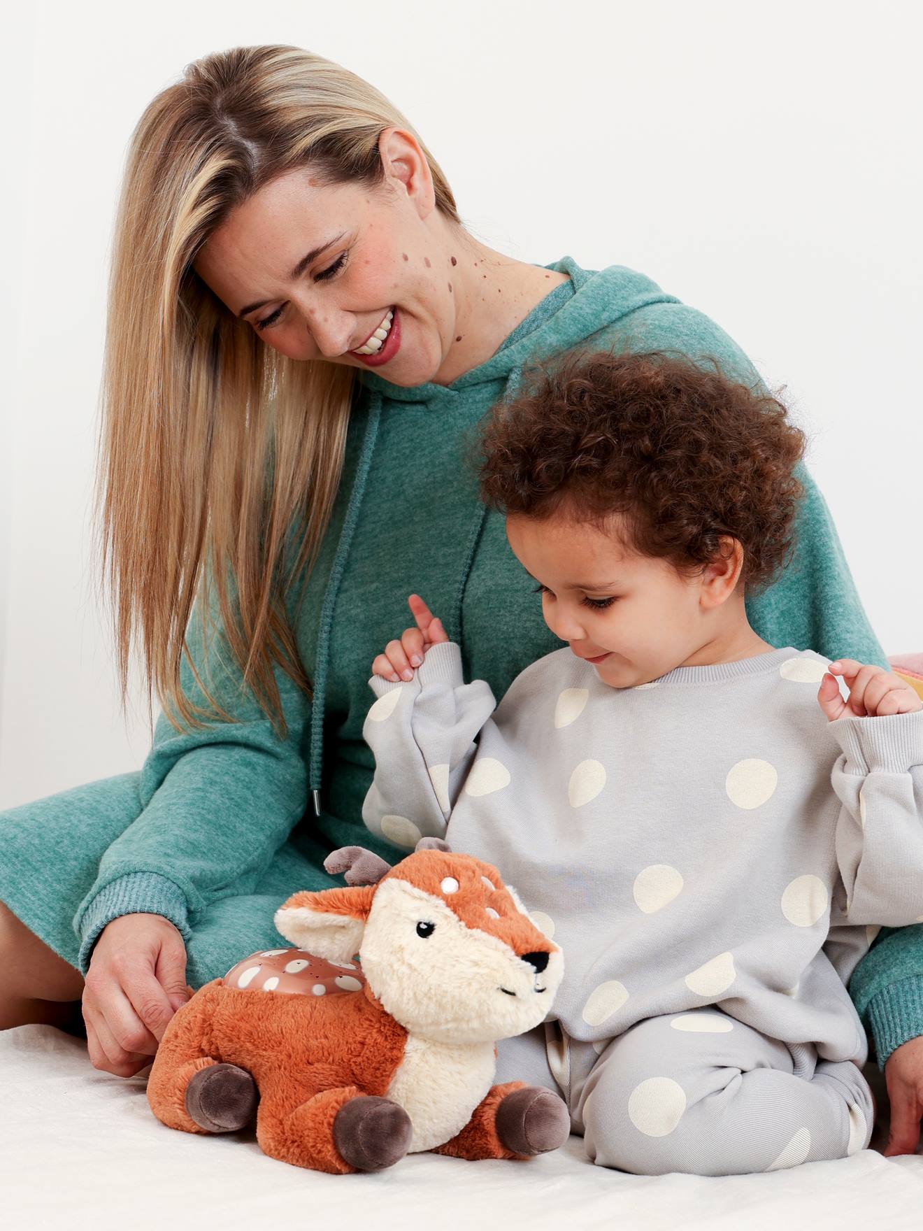 Peluche veilleuse Twilight Buddies® CLOUD B marron