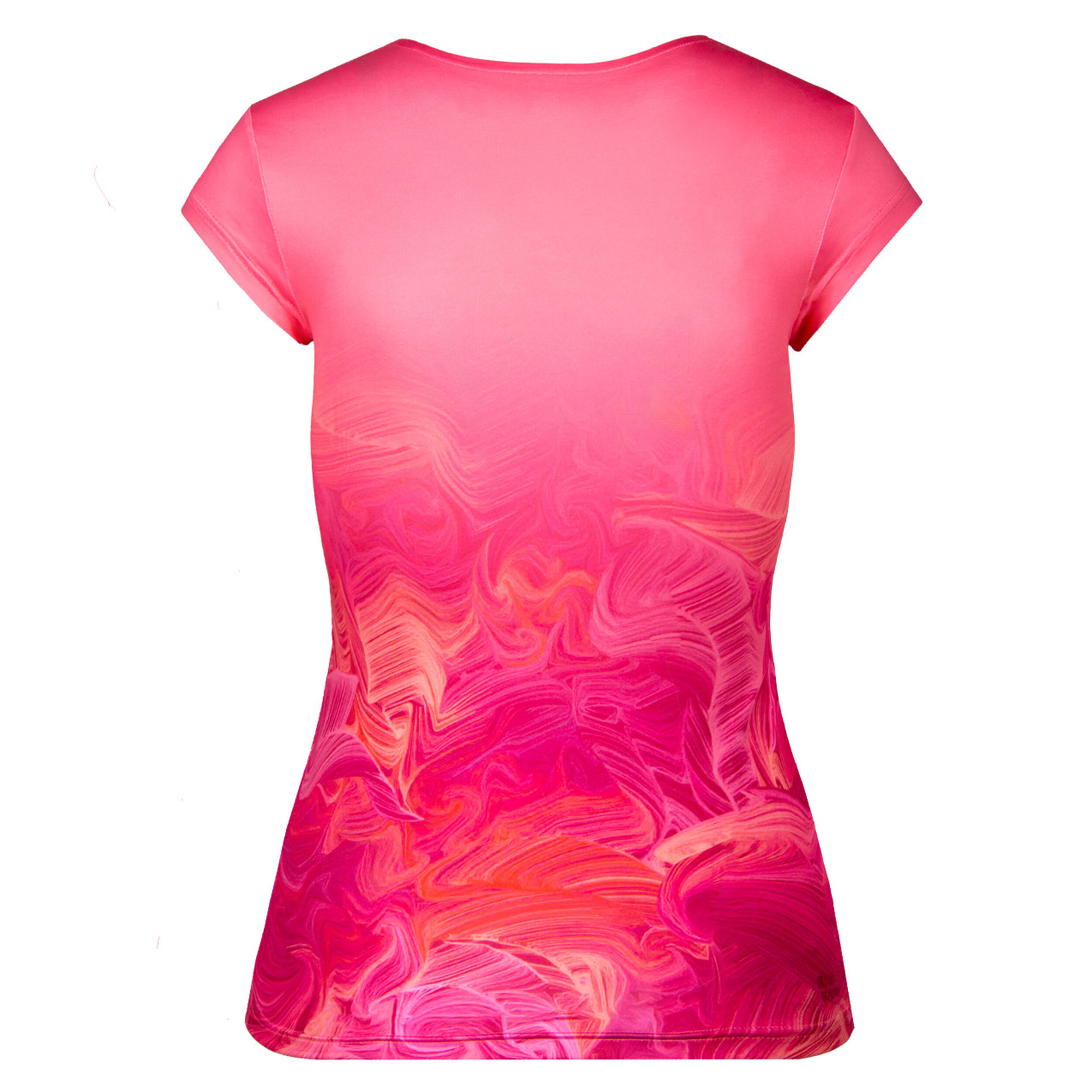Bella 2.0 Tech V-Neck T-Shirt Damen - Pink, Mehrfarbig
