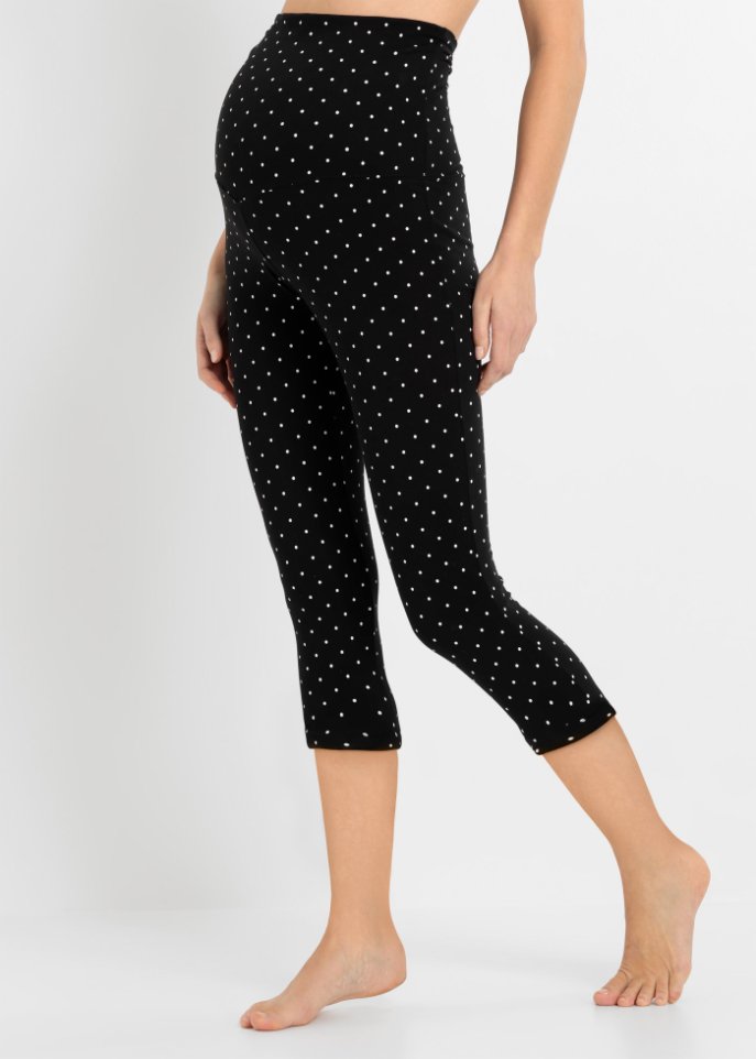 Umstands-Caprileggings (2er Pack) mit Bio-Baumwolle