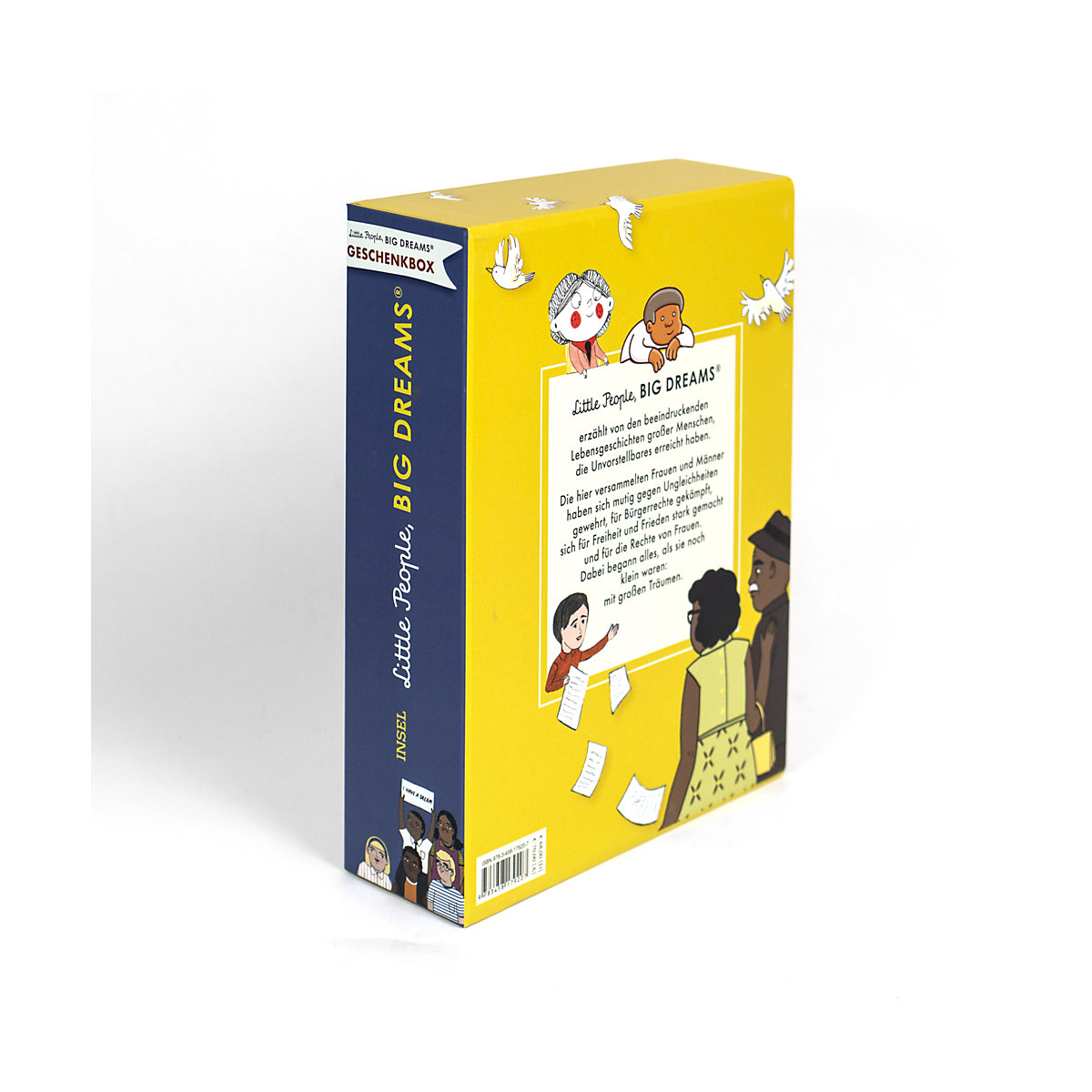 Little People, Big Dreams: Mutig und unerschrocken, Geschenkbox mit 6 Bänden