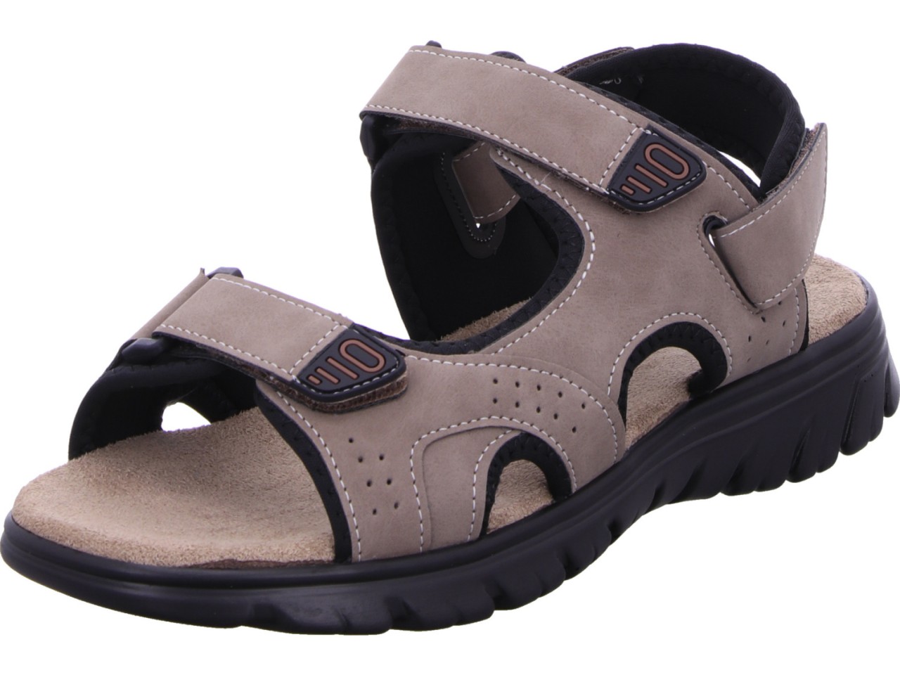 DIVERSE Sportliche Sandalen grau