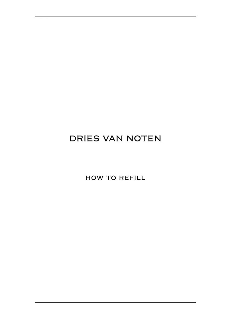 Dries Van Noten Carcasă de ruj Amber Jungle – Tub gol de ruj