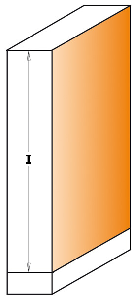 CMT 906.095.11 Rezač za vanjske dijelove s krajnjom vodilicom 9,5 x 25,4 mm prihvat 8 mm
