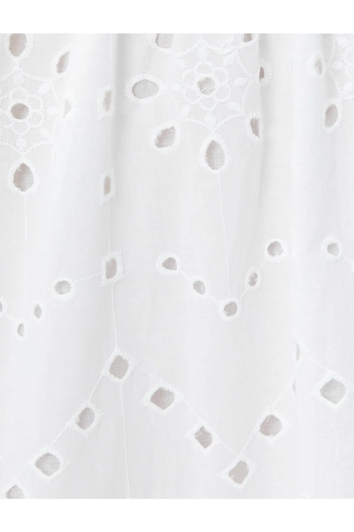 Koton  Langes Sommerkleid V-Ausschnitt Brodeli