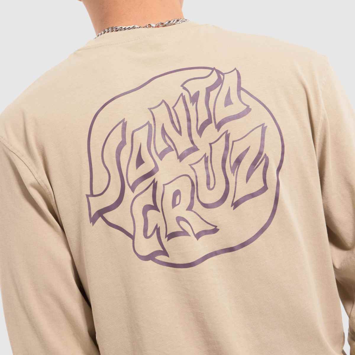 Santa Cruz – Fever Dream – Ljusgrön t-shirt med prickar
