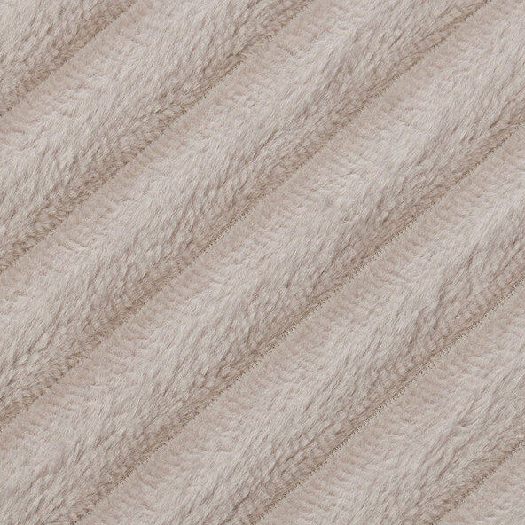 Badteppich Berlin in Cord Optik, 2er Set, 60 x 100 cm, taupe