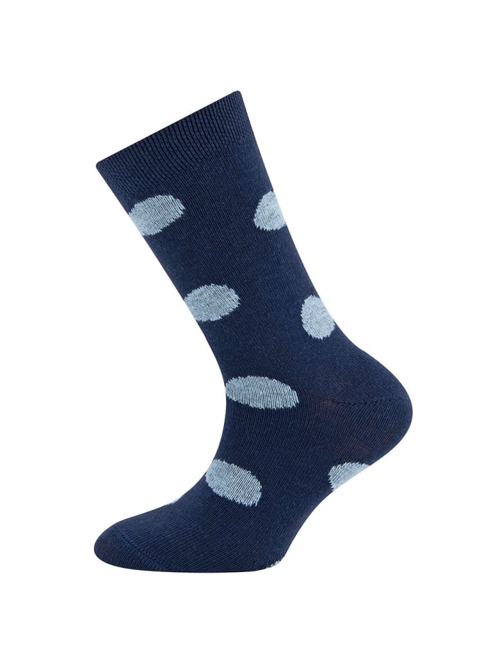 ewers Socken 4er Pack Punkte/Ringel in blau günstig kaufen