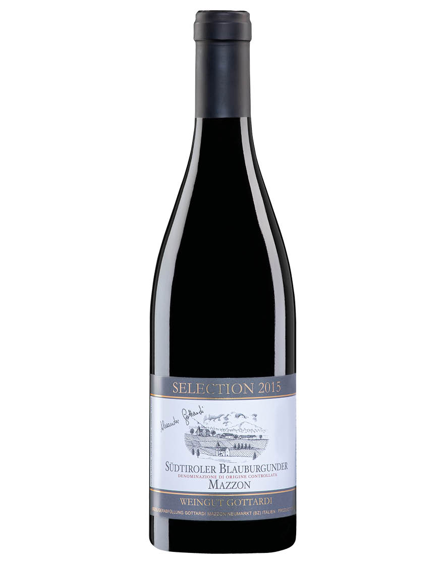 Südtirol - Alto Adige  DOC Pinot Nero Mazzon Selection Alexander 2015 Gottardi 0,75 ℓ