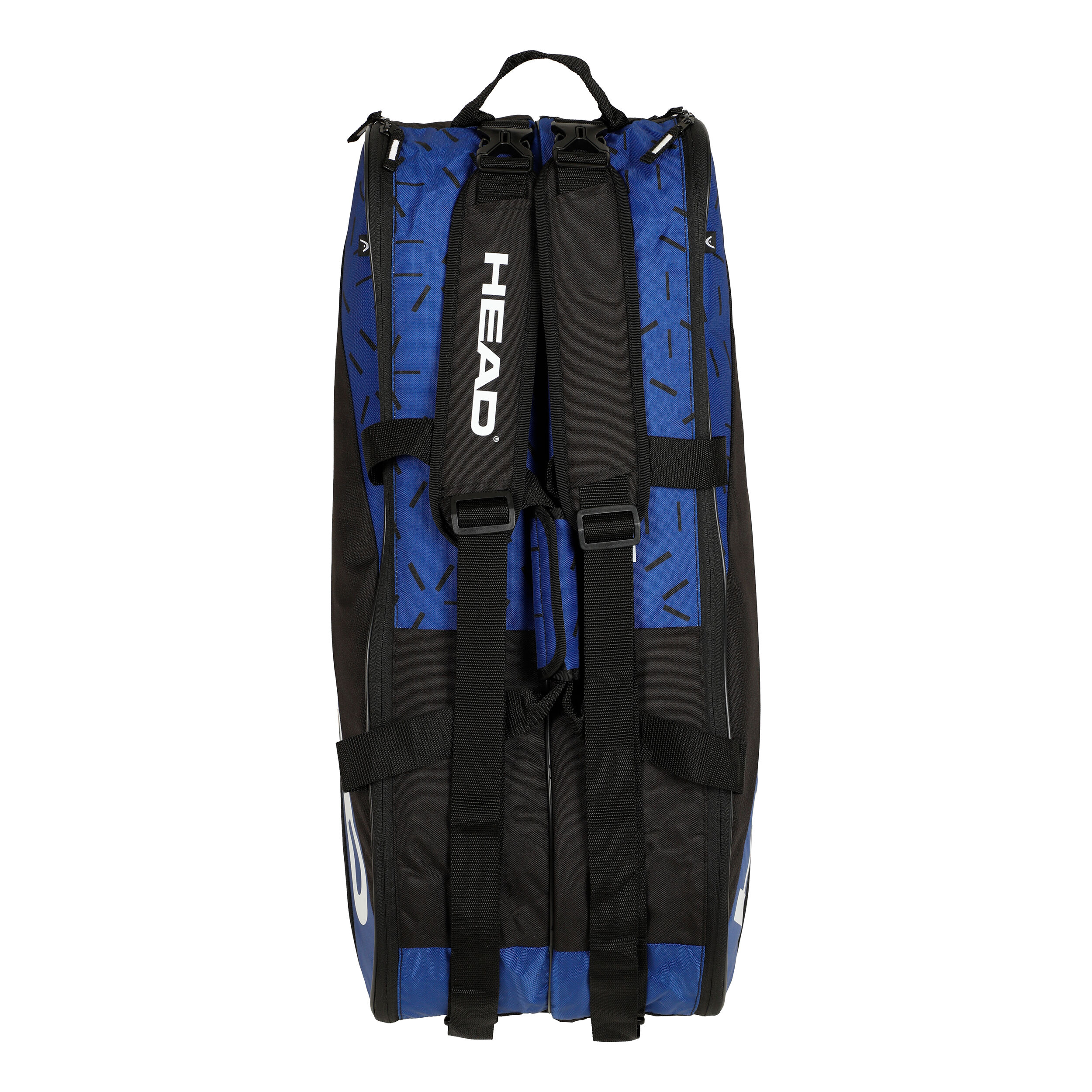 Team Racquet Bag L Schlägertasche - Schwarz, Blau