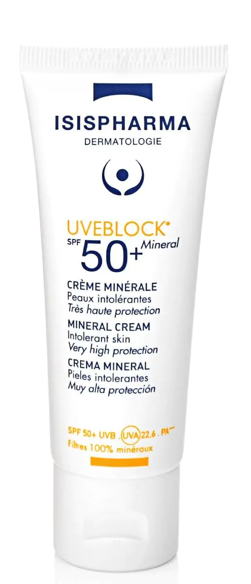 Isispharma Uveblock SPF50+ - Minerale crème 40 ml