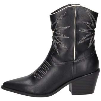 La Strada Cowboy Boots in schwarz