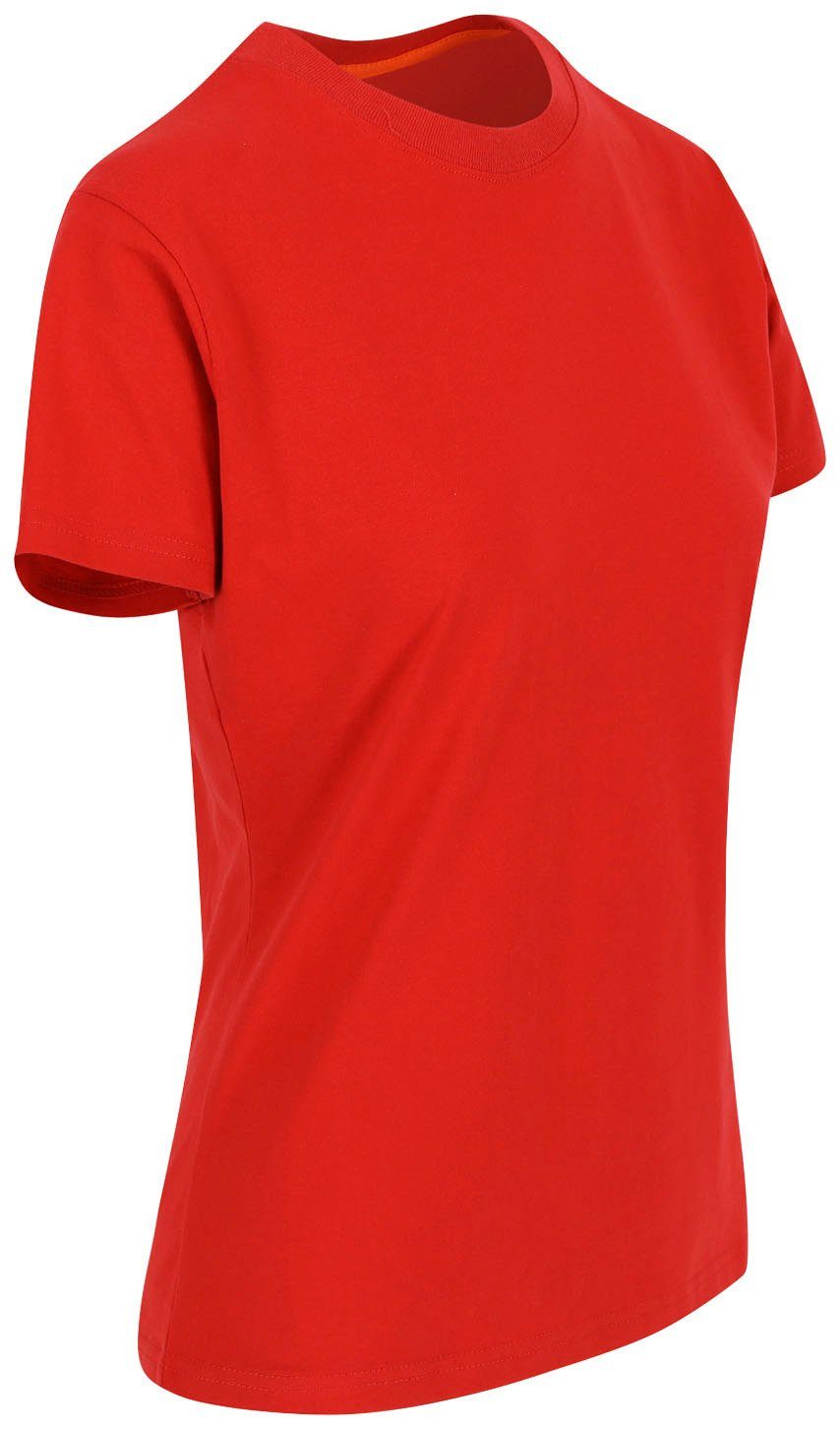 Herock T-Shirt Epona T-Shirt Kurzärmlig Damen Figurbetont, 1 hintere Schlaufe, angenehmes Tragegefühl