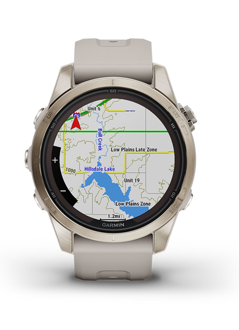 Ceas Garmin Fenix 7S Pro Solar 42mm cu sticlă safir
