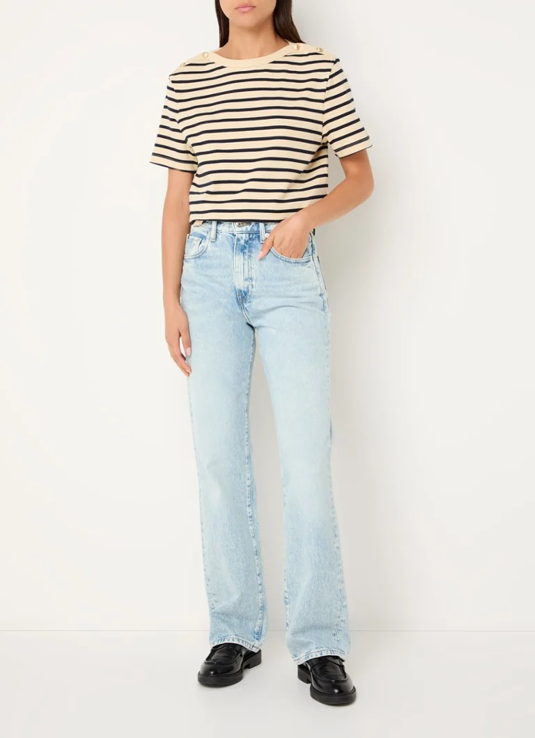 Tricou Tommy Hilfiger cu logo brodat