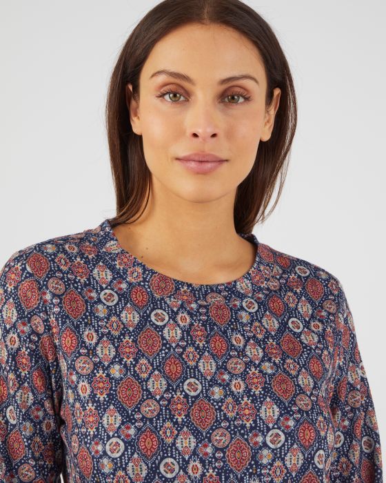 Tee-shirt maille chaude, manches longues