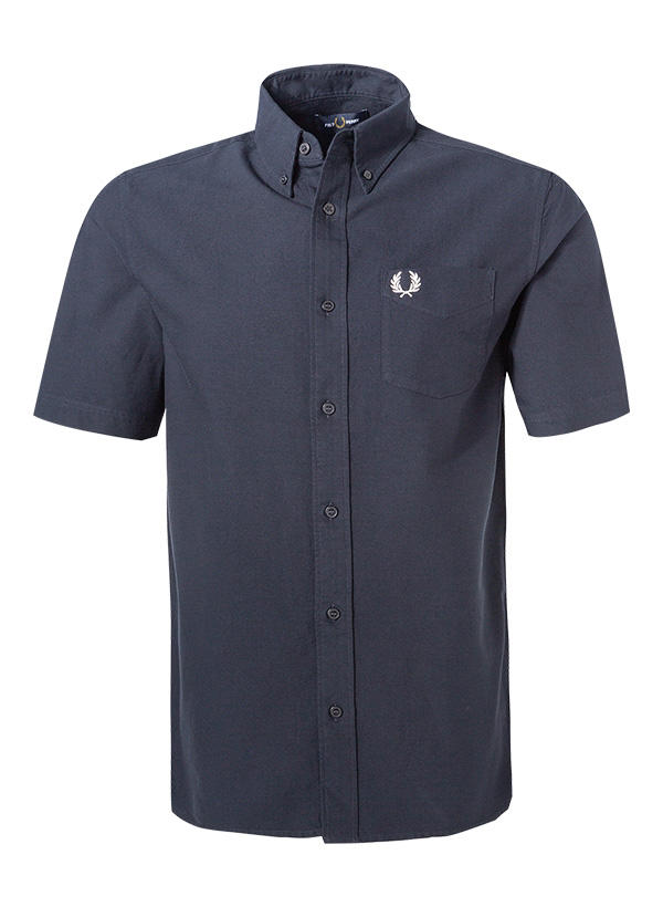 Fred Perry, Kurzarmhemd, Oxford, nachtblau