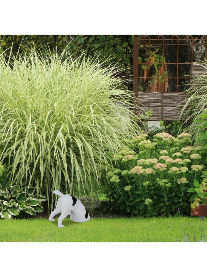 relaxdays Hund-Gartenfigur 